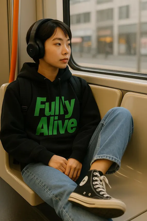Fully Alive Hoodie, Retro Catholic School Nostalgia Sweatshirt, Funny Catholic Gift